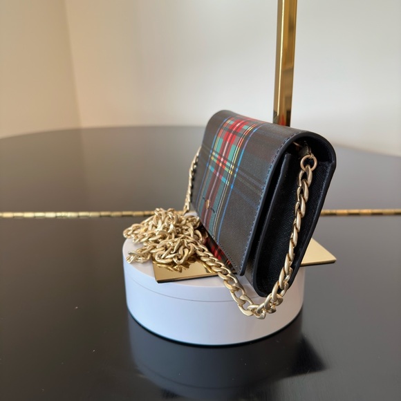 NWT Luxury Minimalist RARE Preppy J. Crew Convertible wallet bag w/chain strap - Picture 8 of 17